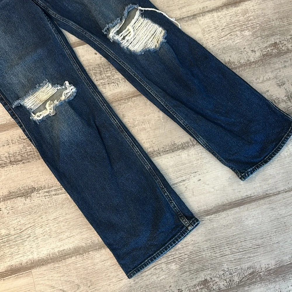 Hollister Curvy Ultra High Rise Dad Jean Vintage Stretch Women’s size 27 - Picture 3 of 6